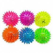 Светящийся массажный шар - антистресс, 12 шт