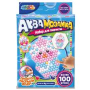 345958 Набор д/детского тв-ва аквамозаика  100 бусин МУЛЬТИ АРТ