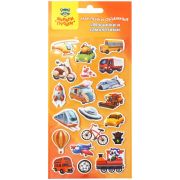 Наклейки объемные Мульти-Пульти «Машинки и самолётики» 29316
