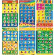 Наклейки-оценки в ассорт, пасхальн. Н-487,0200169,0200172,07,357,00,088870,088871,