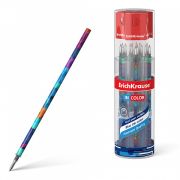 Стержень гелевый 0.5 ErichKrause® InColor® Patchwork, 129 мм, цвет чернил синий