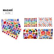 Папка на кнопке FIGURES, 21х29,7 см, пластиковая, плотность 170 мкм, 4 дизайна в ассорт.