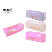 Пенал-косметичка INSTIL, 22х14 см, на молнии, ПВХ, ассорти 3 цвета, ОПП-упаковка