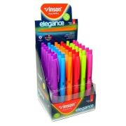 Ручка масляная VINSON CK-37/BM-267/BP-166/BW-435(син)автом. 0,7мм