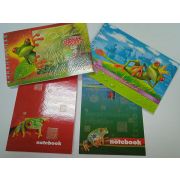 Блокнот спираль  48л 100*150 Лягушка уп12/120шт