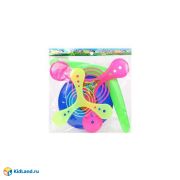 Набор бумерангов,4шт,в ассорт.,пакет