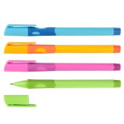 Ручка шар. синяя для левшей «Darvish» корпус цветной