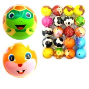 Мяч мягкий « KWELT » 4см, Животные, ПВХ, ассорти, пакет