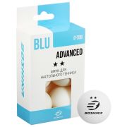 ЦЕНА ЗА 1 МЯЧ Мяч для н/т BOSHIKA Advanced 2**, диаметр 40+ мм, цвет белый  7343340