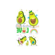 Переводные тату  «Авокадо», 20 шт