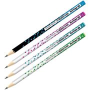 Карандаш ч/г Berlingo «Salute» HB, круглый, заточен., ассорти