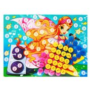 МОЗАИКА ИЗ ПУГОВИЦ. Формат А5. ФЕЯ (Арт. М-7335)