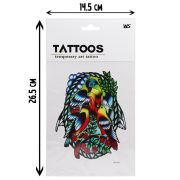 Татуировка-наклейка«Современное искусство-2» (26,5х14,5)(12шт.) ( Арт. ТА-2411) кратно 12