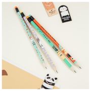 Карандаш ч/г MESHU «Jucy cats», HB, заточен., с печатью, с ластиком, ассорти, туба