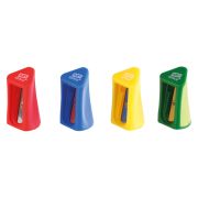 Точилка пластиковая ArtSpace «Light», 1 отверстие, ассорти