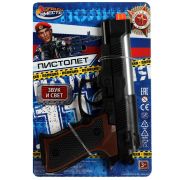 343091 Пистолет ПОЛИЦИЯ свет-звук, на карт.17*25*4см ИГРАЕМ ВМЕСТЕ в кор.2*48шт