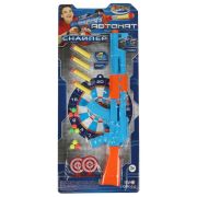 353565  Автомат с мягкими пулями, блист.24,5*57,8*6см ИГРАЕМ ВМЕСТЕ в кор.2*30шт