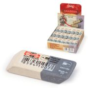 Ластик «Sanpeari» 80 скошенный, комбин. натур. каучук 41*14*8мм