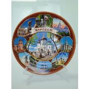 Тарелка сувенирная «Воронеж» 150мм,фарфор 1041
