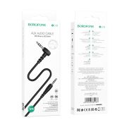 Кабель AUX, Jack 3,5mm(m) - Jack 3,5mm(m) Borofone BL10, 2.0м, цвет: белый