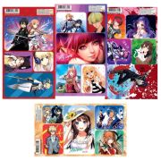 Наклейки лак 11*17 Аниме