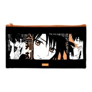 Пенал Hatber 205х110мм на молнии мягкий -Аниме Нежные чувства-  в индив.упак.