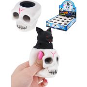 Антистресс-мялка «Пугающий череп», 6х6 см (12 шт. в шоу-боксе) ( Арт. ИК-2010) кратно 12