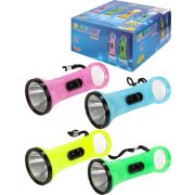 Фонарик-брелок из пластика (11 см), 48 шт. в ш/у,4 цвета ( Арт. ФН-9830) кратно 48