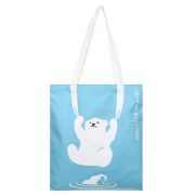 Сумка-шоппер, 38x42см, «Легкий как перышко», внутр.карман, ручки 58 см, ПЭ под ткань, шелкография