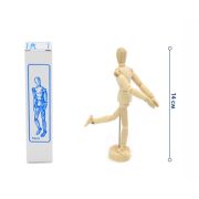 Манекен CZ-267/CR-66 «Человек» 14см, художественный, из дерева, в к/кор