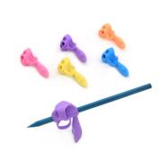 Держатель анатомический для пишущих предметов ZC-1 «Треугольник» на 5 пальцев, цвета в ассортименте (20/2000)