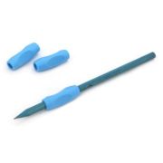 Держатель анатомический для пишущих предметов ZC-3 «Цилиндр» цвета ассорти, в пакете