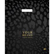 Пакет 45*38см (60мк) с вырубной укрепл. ручкой «Премиальный» Глянец ПВД