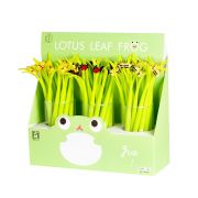 Ручка гелевая Alingar «Лето», 0,5 мм, синяя, игольчатый наконечник, круглый цветной soft корпус