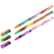 Ручка шариковая Berlingo «Collision» синяя, 0,7мм, грип, рисунок на корпусе, ассорти