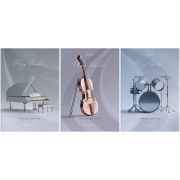 Тетрадь для нот 16л., А4, на скрепке BG «Set the rhythm» (вертик.)