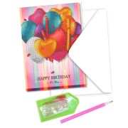 Алмазная мозайка-открытка 13*18 см  Шарики,Р705-25