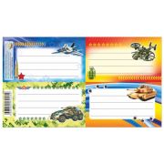 Наклейки на тетради ПГ 11*17 Военная техника