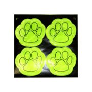 Светоотражающая наклейка 11*11 4 в 1 Лапка ,Р26515-18