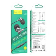 Наушники Hoco M98 Metal Grey микрофон,кнопка ответа