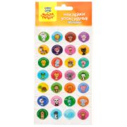 Наклейки гелевые Мульти-Пульти «Молодец», 10*22см, 28 наклеек, инд. уп., европодвес