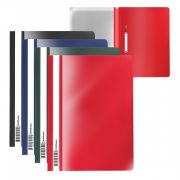 Папка-скоросшиватель пластиковая ErichKrause Fizzy Classic, A4, ассорти (в пакете по 20 шт.)