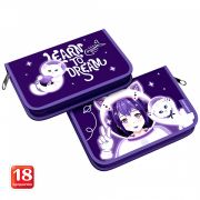 Пенал-книжка с наполнением ErichKrause 135x205x30мм Space Anime