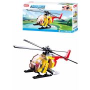 Конструктор пластиковый. SLUBAN Авиация. Вертолет Москит (100 деталей, 1 фигурка) Арт. M38-B0667A