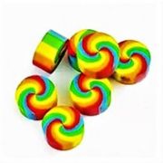 Ластик Alingar «Разные цвета»,детский, с отверстием для карандаша, синтетический каучук,25х25х10 мм