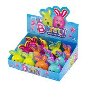 Точилка пластиковая Yalong «Зайчонок», 1 отверстие, с контейнером, цвет ассорти, картонная упаковка