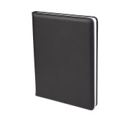 Ежедневник недатированный, А5, Yalong, 7БЦ, ПВХ, иск. кожа, ляссе, клетка, 110л., «Серый»