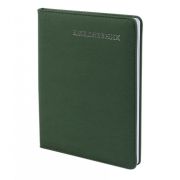 Ежедневник недатированный, А5, Yalong, 7БЦ, ПВХ, ляссе, зеленый,  клетка, 120 л., «Классика»