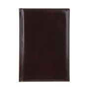 Ежедневник недатированный «БИЗНЕС» А5, 320 стр., тв.обл.с поролоном, искусственная кожа, коричн.