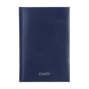 Ежедневник недатированный «МЭТТ» А5, 320 стр., тв.обложка с поролоном, бумвинил под кожу, синий